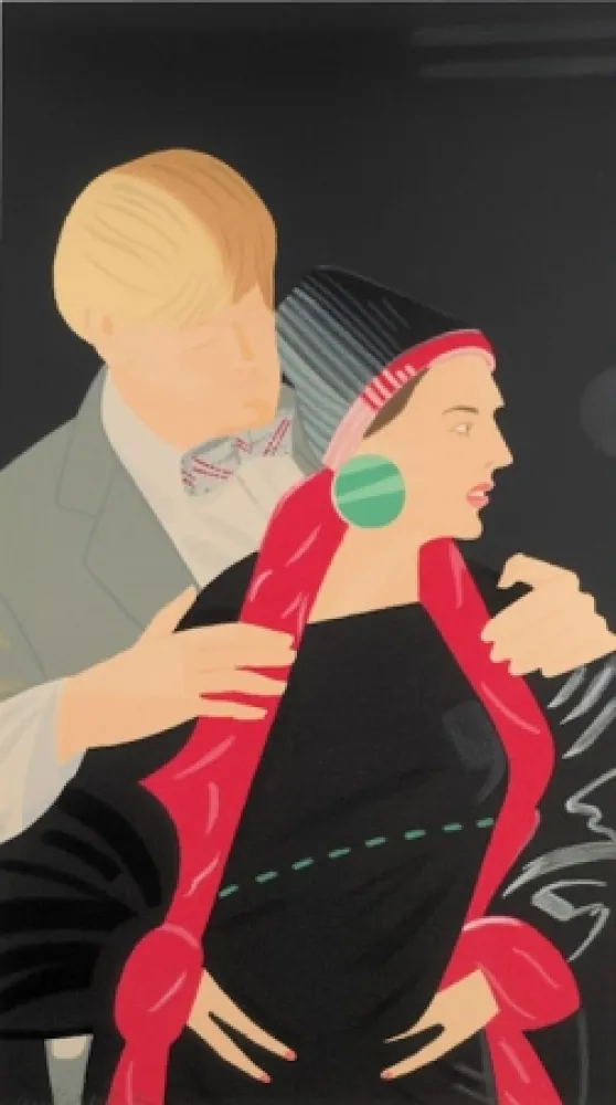 Zeefdruk Katz - Pas de Deux V