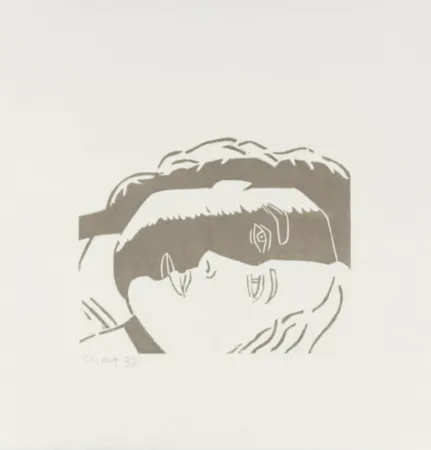 Houtsnede Katz - Peter and Linda (from A Tremor in the Morning)