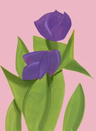 Geen Techniek Katz - Purple Tulips 2