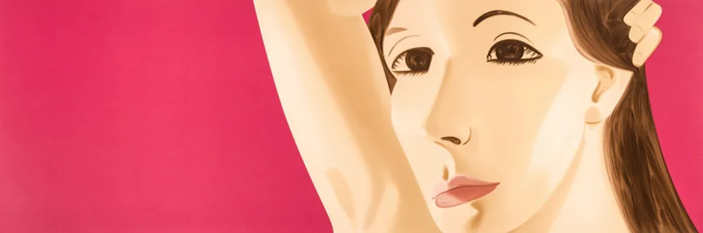 Zeefdruk Katz - Red Dancer 1