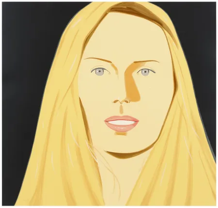 Lithografie Katz - Sarah (Mearns)