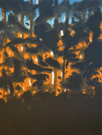 Lithografie Katz - Sunrise