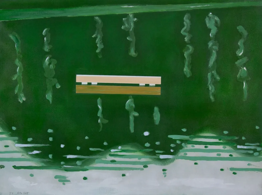 Zeefdruk Katz - The Raft (Unique Trial Proof)