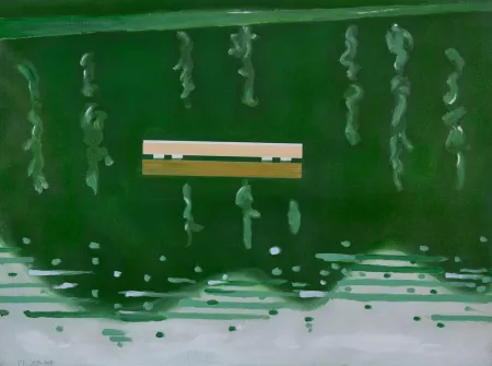 Zeefdruk Katz - The Raft (Unique Trial Proof)