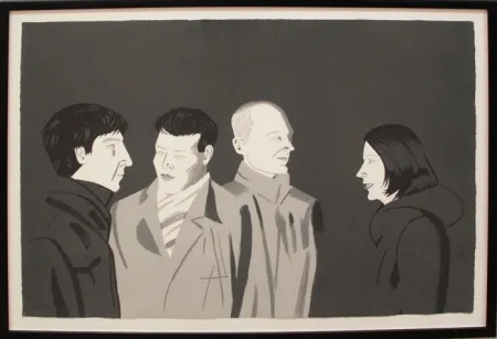 Zeefdruk Katz - Unfamiliar Image