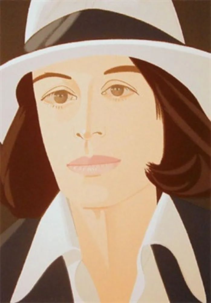 Zeefdruk Katz - White Hat