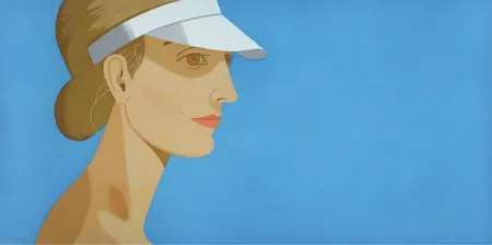 Ets En Aquatint Katz - White Visor