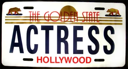 Zeefdruk Kaufman - Actress