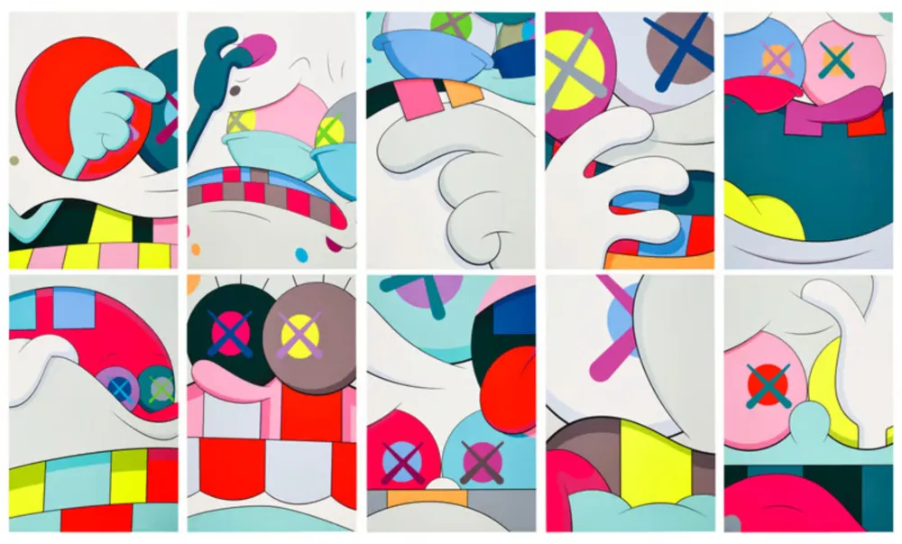 Zeefdruk Kaws - Blame Game