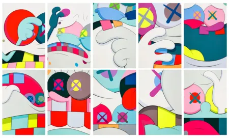 Zeefdruk Kaws - Blame Game