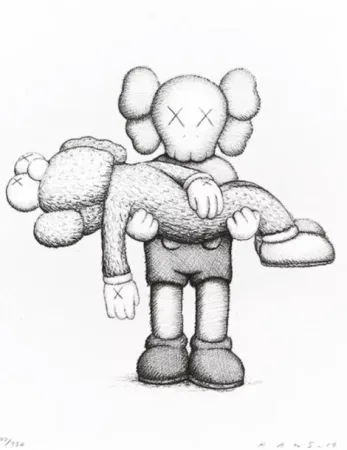 Lithografie Kaws - Nov Gone 