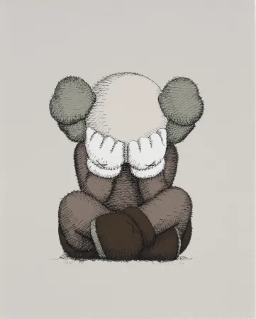 Lithografie Kaws - Separated