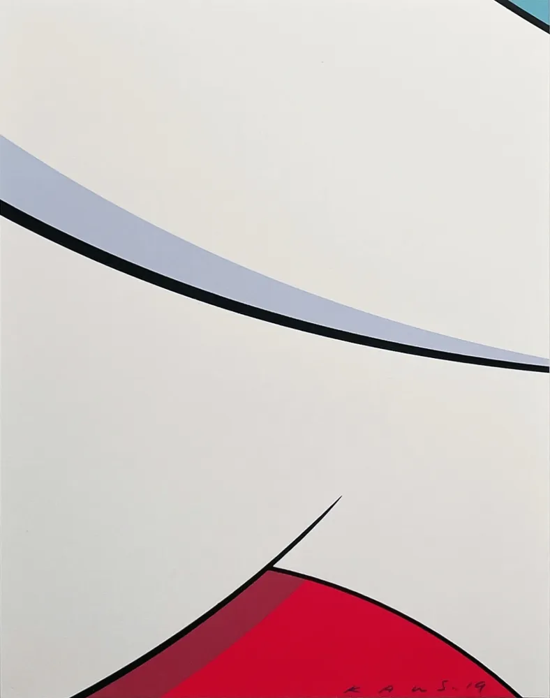 Zeefdruk Kaws - Untitled (Limited Edition KAWS x MOCAD)