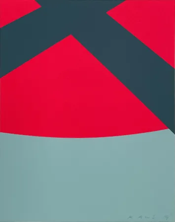 Zeefdruk Kaws - Untitled (Limited Edition KAWS x MOCAD)