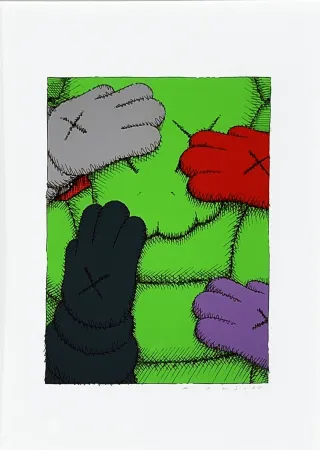 Zeefdruk Kaws - Urge (1)