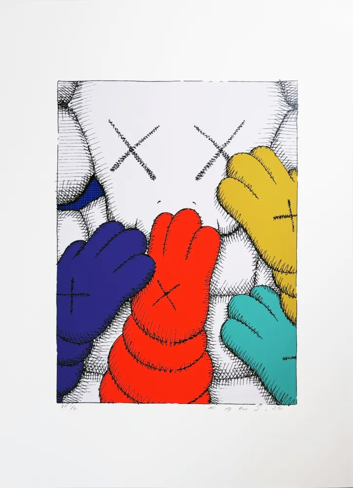 Zeefdruk Kaws - Urge (5)
