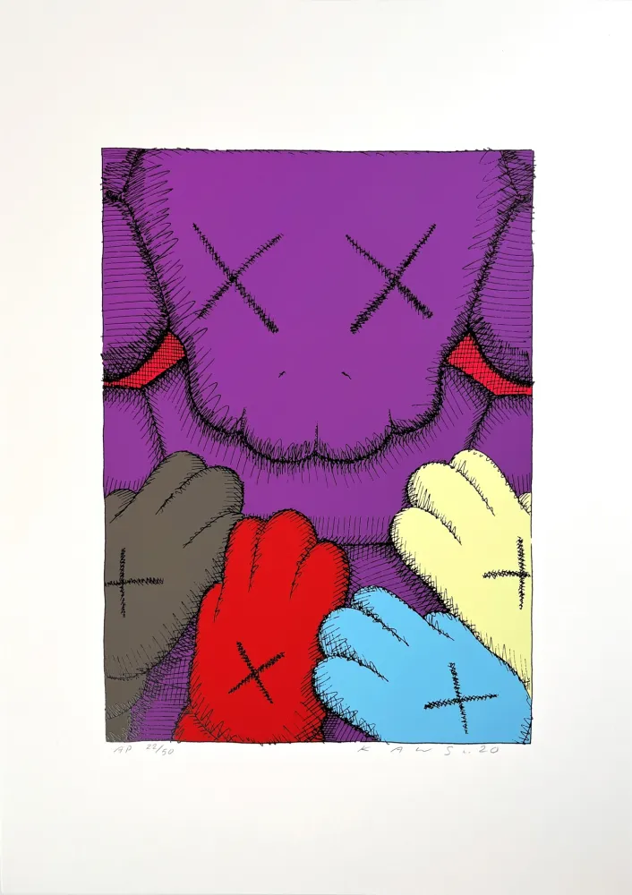 Zeefdruk Kaws - Urge (8)