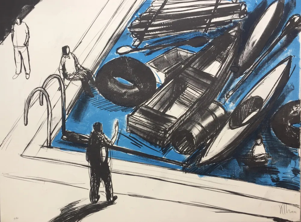 Lithografie Kcho - Regresa vida mia que te espero 2