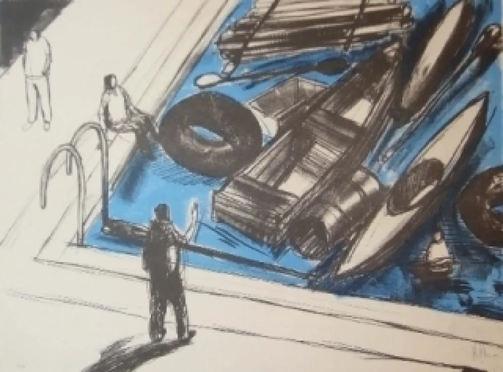 Lithografie Kcho - Regresa vida mia que te espero 2