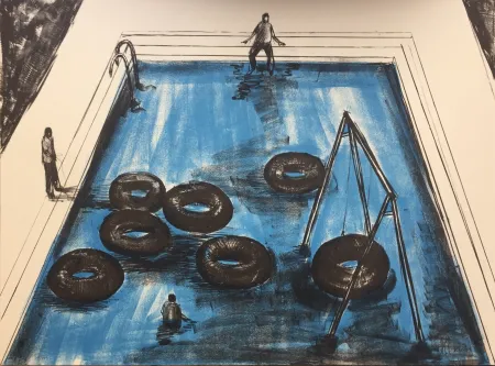 Lithografie Kcho - Regresa vida mia que te espero 3 