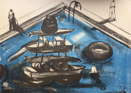 Lithografie Kcho - Regresa vida mia que te espero 4