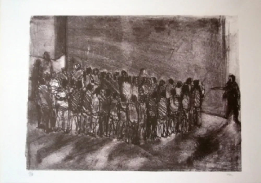 Lithografie Kcho - Sans titre 1