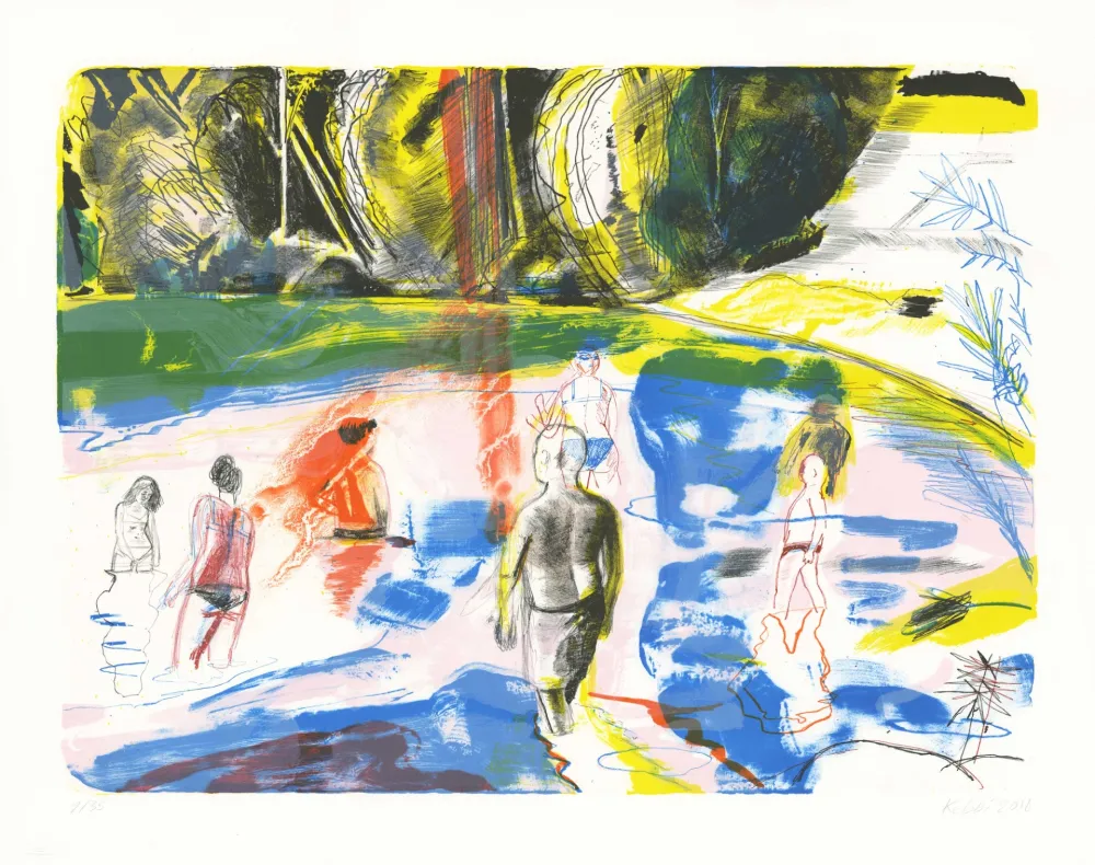 Lithografie Kebbi - Sans titre