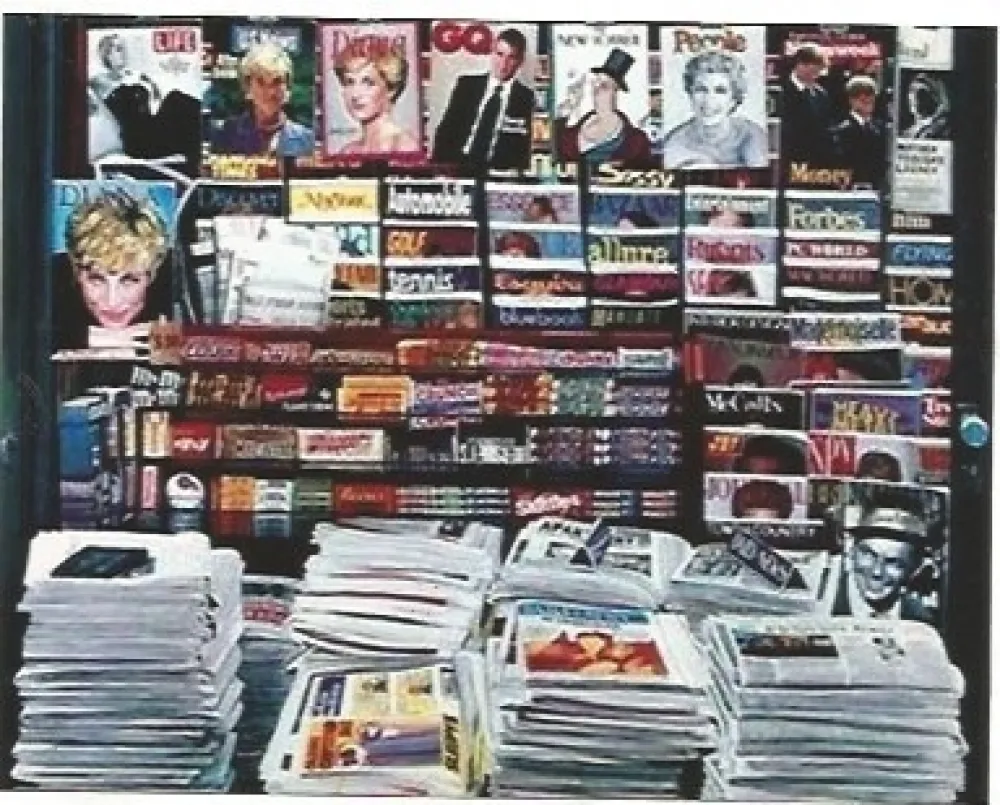 Zeefdruk Keeley - A year to remember