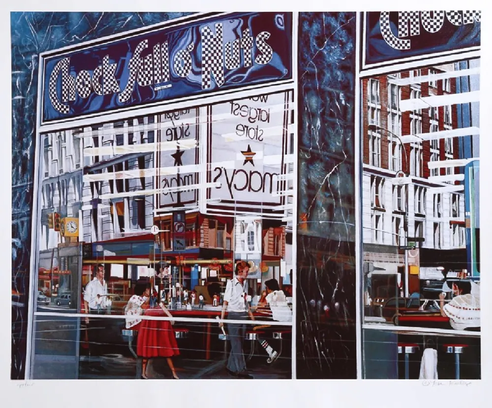 Zeefdruk Keeley - CHOCK FULL O'NUTS