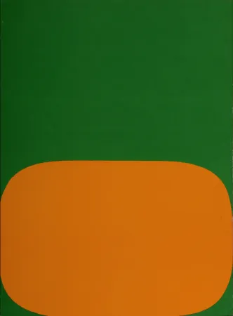Lithografie Kelly - Abstract Composition (I), 1964