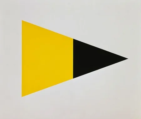 Lithografie Kelly - Black Yellow