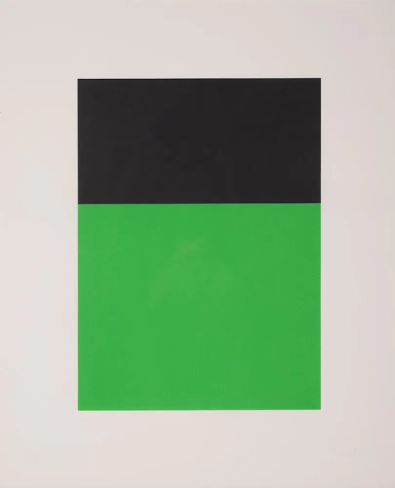 Lithografie Kelly - Black/Green