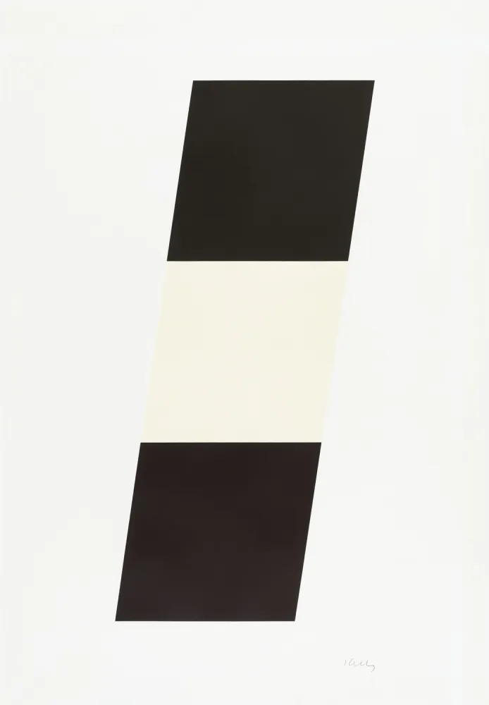 Lithografie Kelly - Black/White/Black