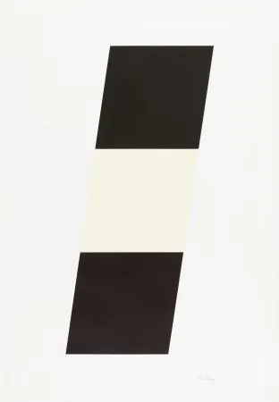 Lithografie Kelly - Black/White/Black