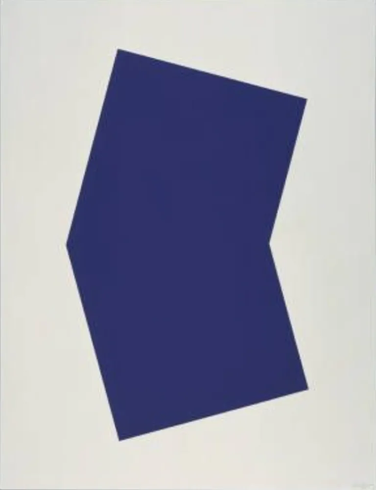 Lithografie Kelly - Blue