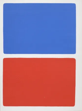 Lithografie Kelly - Composition, 1966