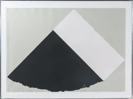 Zeefdruk Kelly - Dark Gray and White