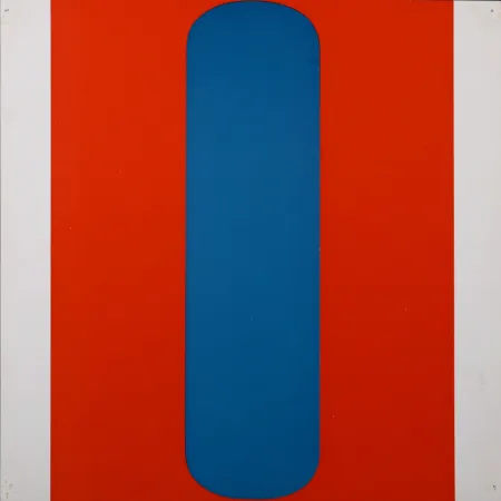 Zeefdruk Kelly - Red-Blue, 1967 - Very scarce!
