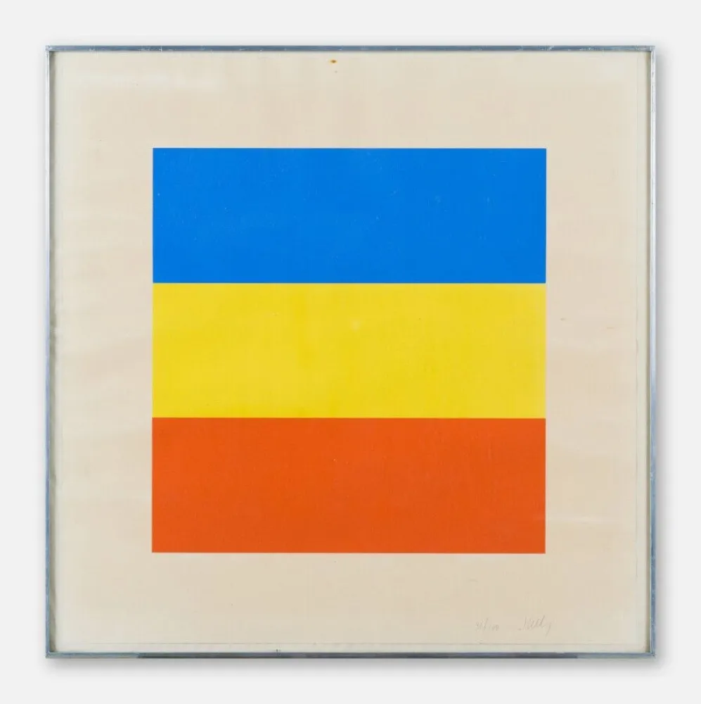 Zeefdruk Kelly - Red, Yellow, Blue.