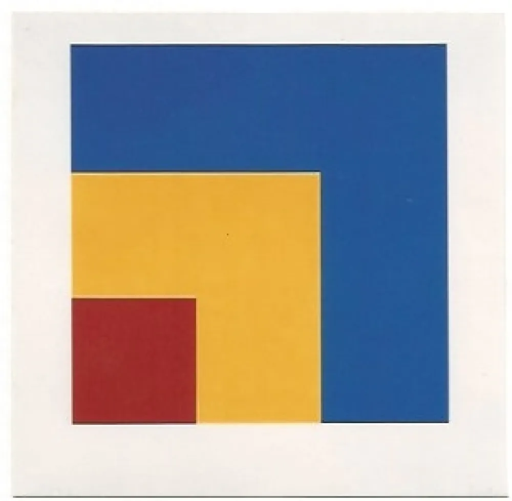 Lithografie Kelly - Red/Yellow/Blue