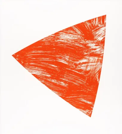 Lithografie Kelly - Untitled (Red State I)