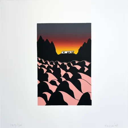 Lithografie Ken - Living with Rocks from the Artists for Obama Portfolio