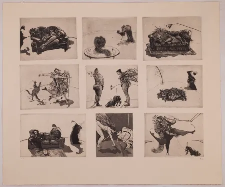 Ets En Aquatint Kentridge - 