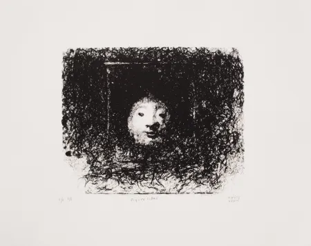 Lithografie Kern - Figure libre