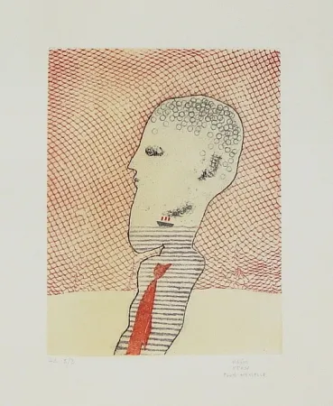 Ets En Aquatint Kern - J'ai bu la mer