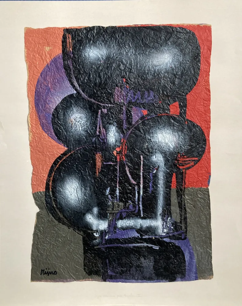 Geen Techniek Kijno - Signe victorieux pour Angela. III 