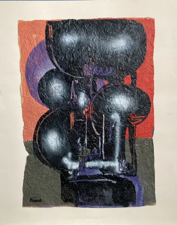 Geen Techniek Kijno - Signe victorieux pour Angela. III 