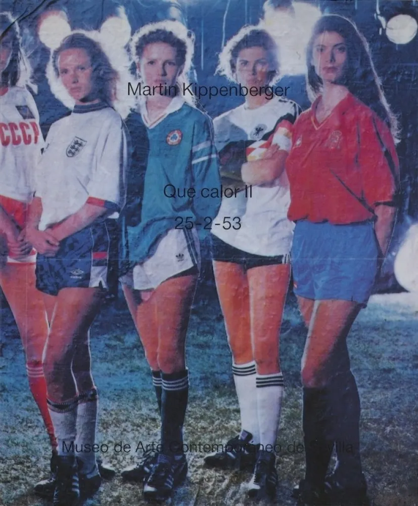 Geïllustreerd Boek Kippenberger - Martin Kippenberger, que calor II, 25-2-53 Catalogue raisonne Affiches