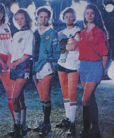 Geïllustreerd Boek Kippenberger - Martin Kippenberger, que calor II, 25-2-53 Catalogue raisonne Affiches