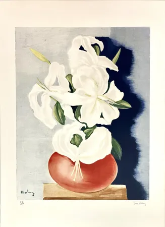Lithografie Kisling - Bouquet de Fleurs